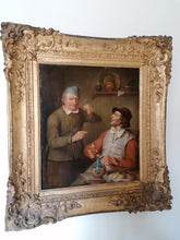 Charger l'image dans la galerie, Peinture scène intérieur Hollandaise 19 ème