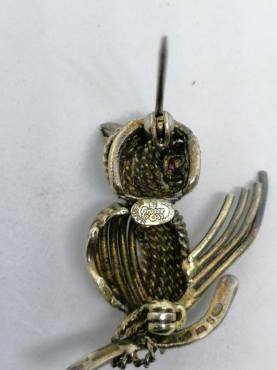 Broche Vintage GROSSE Germany - Bijou De Créateur - Occasion