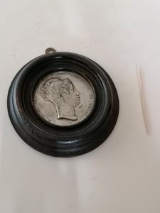 Médaillon Carol Duchesse de Berry Napoléon III, tiré d'une médaille commémoratives