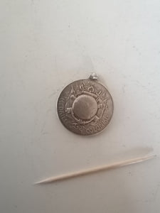 Médaille armée colonial seconde guerre mondiale, république Française, en argent massif.