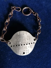 Charger l&#39;image dans la galerie, Plaque nominative soldat Français WW2
