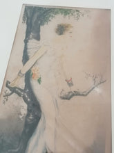 Charger l&#39;image dans la galerie, Lithographie art nouveau, signé et numéroté. Sujet féminin. 

Artiste à identifier
