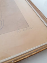 Charger l&#39;image dans la galerie, Lithographie danseuse signé Keller, à identifier
