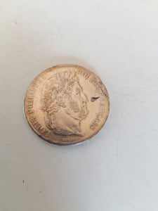Louis Philippe 5 fr 1832 argent ttb