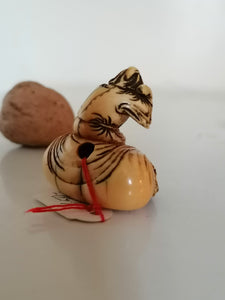 Netsuke japonais XIXème en parfait état. Belle patine