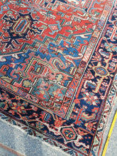 Charger l&#39;image dans la galerie, Tapis Heriz XIXème laine noué main. 316cm/203xm
