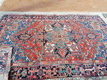 Charger l&#39;image dans la galerie, Tapis Heriz XIXème laine noué main. 316cm/203xm
