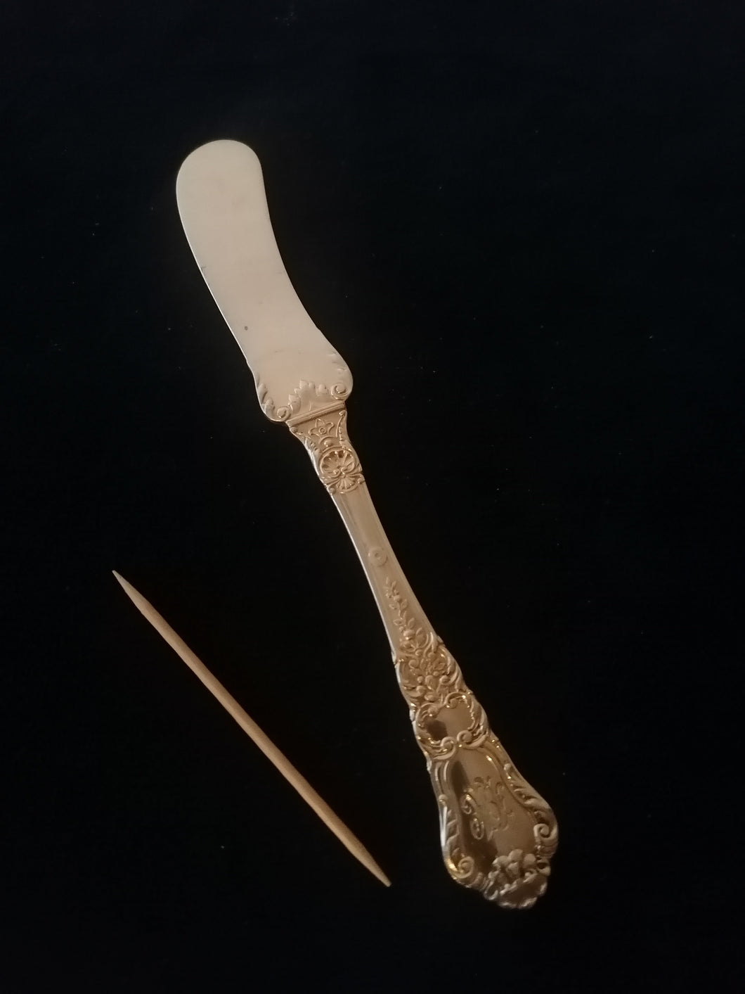 Coûteau à beurre en sterling  américain gorham vers 1900