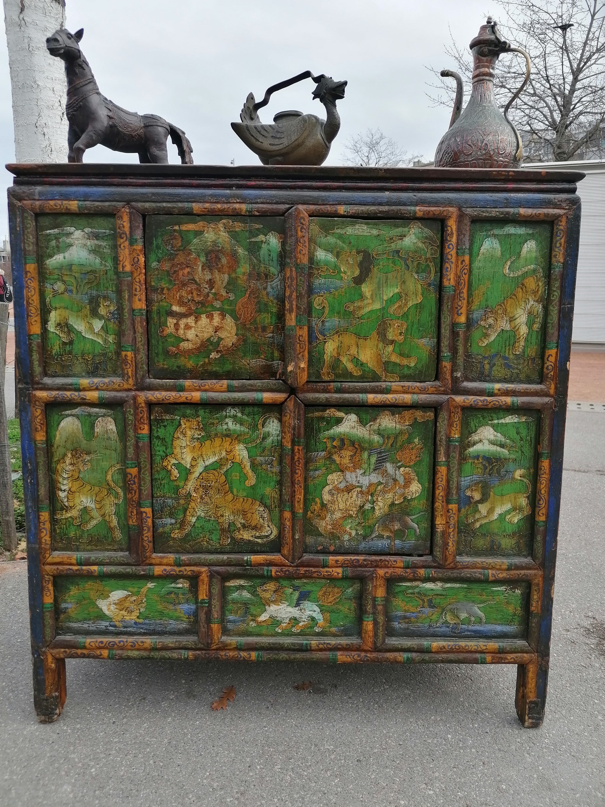 ANCIENNE BOITE A Cigares En Bois EUR 30,00 - FR