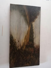 Charger l&#39;image dans la galerie, Huile sur carton, paysage de campagne fin XIXème signé et daté JS 94
