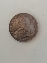 Charger l&#39;image dans la galerie, Rome Pie IX 1846-1878 - 1 lire 1866 argent SPL
