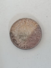 Charger l&#39;image dans la galerie, Rome Pie IX 1846-1878 - 1 lire 1866 argent SPL
