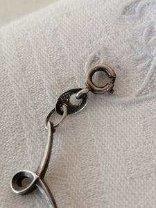 Collier moderniste probablement nordique en argent 0.800 vers 1960