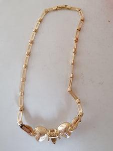 Orena Paris collier doré fantaisie