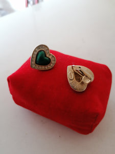 Craft usa paire de clip d'oreille doré vintage
