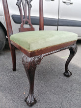 Charger l&#39;image dans la galerie, Chaise Chippendale en acajou fin XIXème

