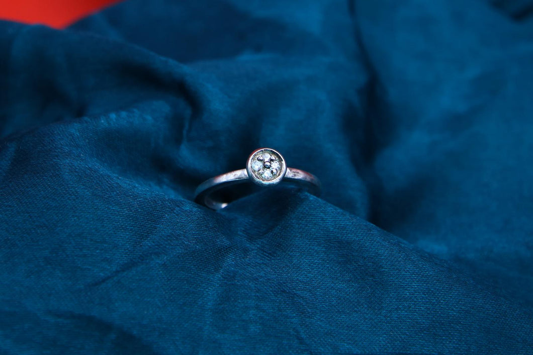 Bague folli follie en argent taille 54