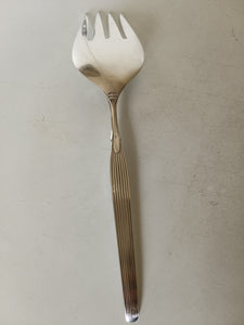 Grande fourchette à service Danoise en argent Sterling