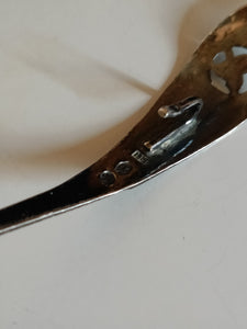 Ravissante petite louche à crème hollandaise argent massif vers 1920