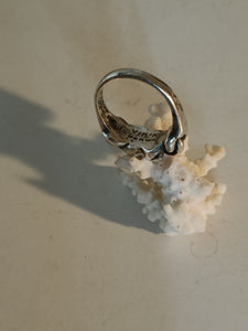 Bague designer norvégien style vicking kaj Faale Larsen