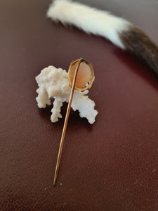 Épingle à chapeau, avec camé ancien