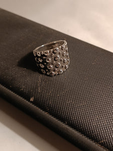 Bague moderne en argent