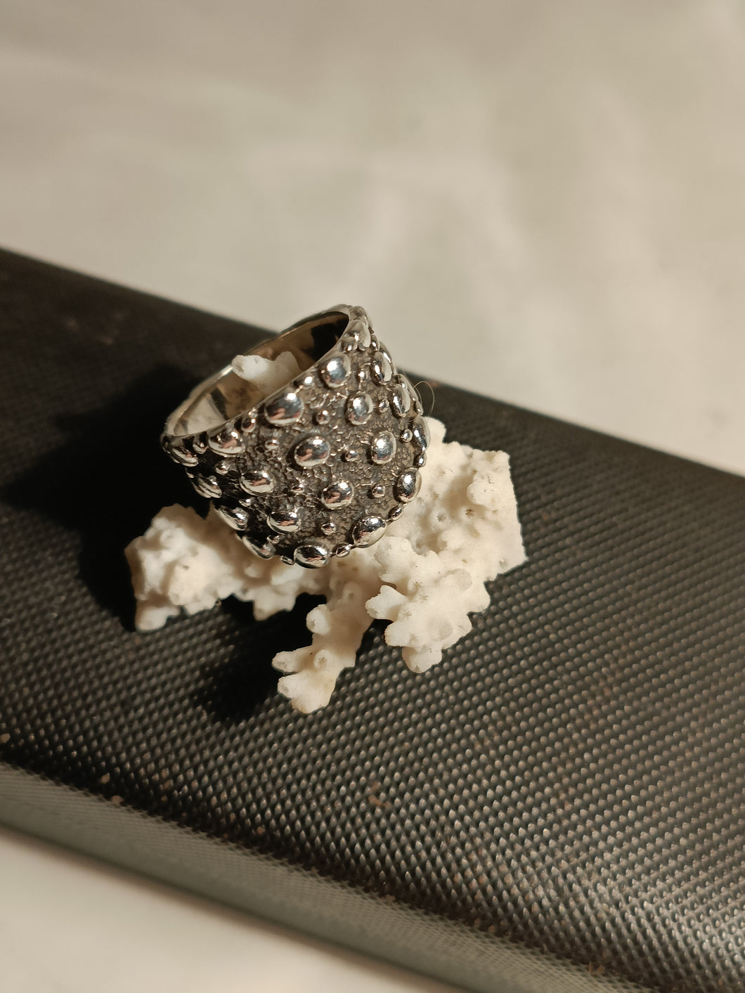 Bague moderne en argent