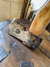 Charger l&#39;image dans la galerie, Hache en fer forgée par Eugène Chevalley, Maréchal -ferrant -forgeron à Salavaux jusqu&#39;en 1970
