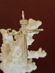 Gilbert Albert croix en argent moderniste