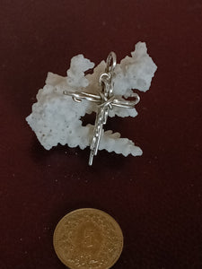 Gilbert Albert croix en argent moderniste