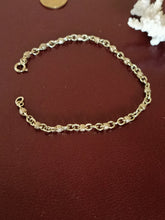 Charger l&#39;image dans la galerie, Petit bracelet en laiton doré , belle qualitée , maille soudé
