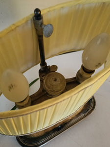 Ravissante lampe de bureau style "bouillotte", abat-jour et feux réglable