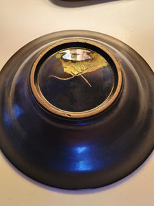 d'Alice Sordet-Bonifas - alias LIFA (1902-1975).

France ou Suisse, milieu du 20e assiette creuse en céramique. Couleur noir signé au dos .