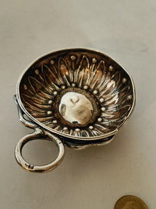 Tastevin argent Minerve premier titre orfèvre Marc Parrod à Dijon actif de 1903-1944