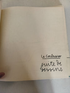 Le corbusier suite de dessin , éditions panorama forces vives collection 1968