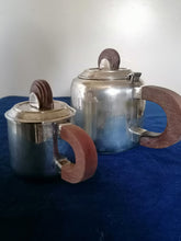 Charger l&#39;image dans la galerie, Cafetière et crémier Lancel Paris époque Art Déco vers 1930 
