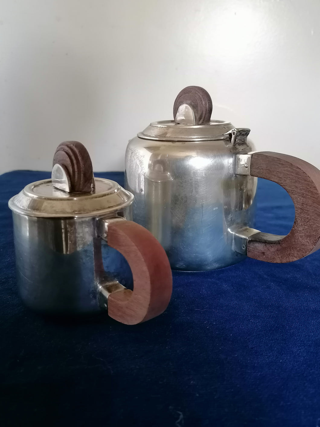 Cafetière et crémier Lancel Paris époque Art Déco vers 1930 