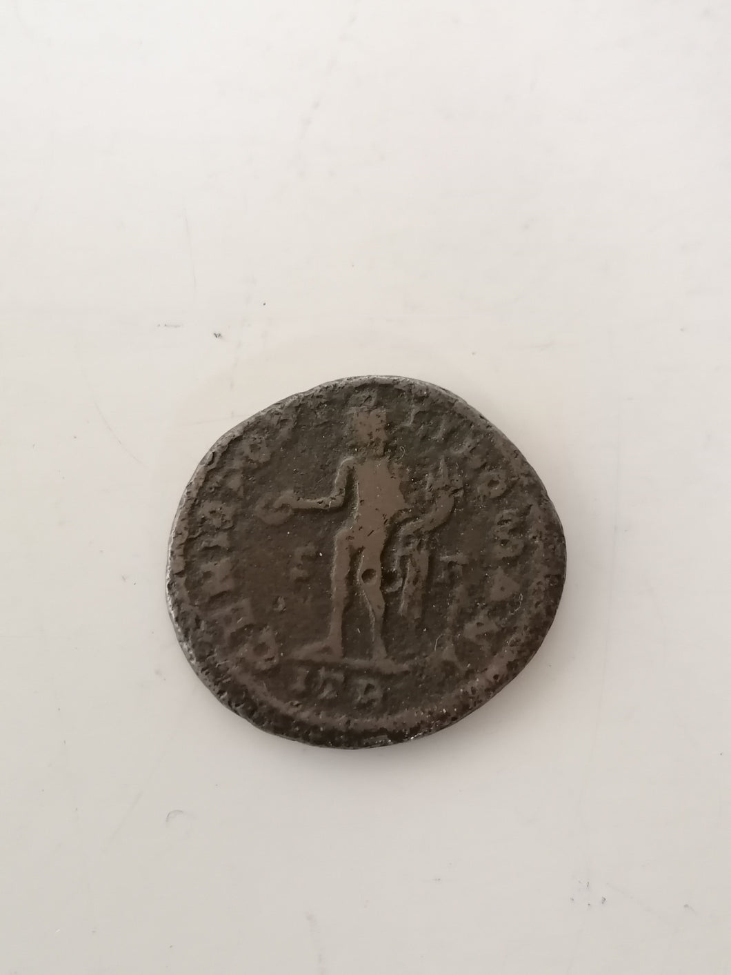 Monnaie romaine en bronze empereur Constantin 