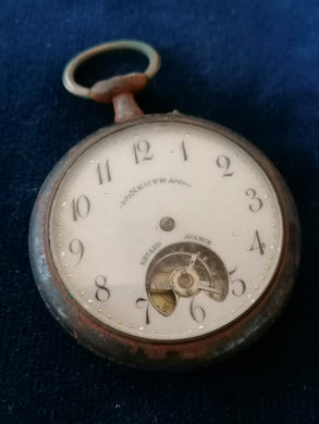 PIÈCE HORLOGERIE POUR MONTRE UN ANCIEN CADRAN ÉMAILLÉ POUR PIÈCE HORLOGERIE POUR MONTRE UN ANCIEN CADRAN ÉMAILLÉ POUR