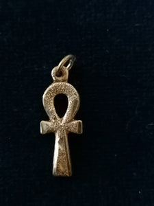 Croix ankh en argent massif 