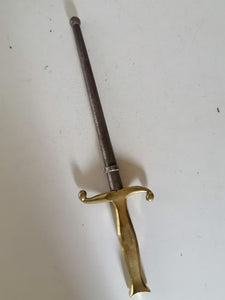 Belle dague stiletto nord de l'Italie probablement fin XVIIIème début XIXème