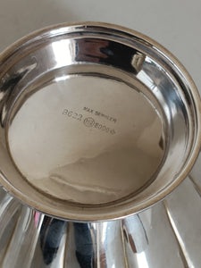 Coupe Art déco en argent massif Allemand, orfèvre Semmler à Dortmund , début Xxème
