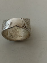 Charger l&#39;image dans la galerie, Magnifique bague cire perdue en argent massif,feuille de ginko
