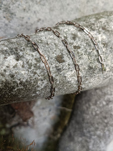 Opla chaîne en argent massif 0,925 , maille moderne