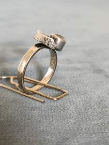 Karl Laine bague designer finlandais en argent massif
