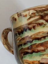 Charger l'image dans la galerie, Pichet en céramique jaspé, probablement haute Savoie . Signé F
