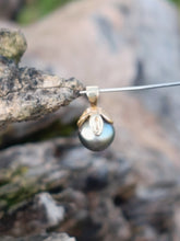 Charger l'image dans la galerie, Pendentif perles de culture et monture or 14 carats
