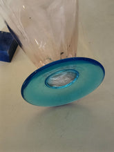 Charger l'image dans la galerie, Grand vase de Murano fin XXÈME , couleurs turquoise et rosé

