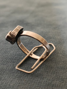 Karl Laine bague designer finlandais en argent massif