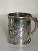 Charger l&#39;image dans la galerie, William Gale &amp; Son News York 1855,Rare mug en argent massif Sterling Américain, pièce de collection fin XIXÈME !
